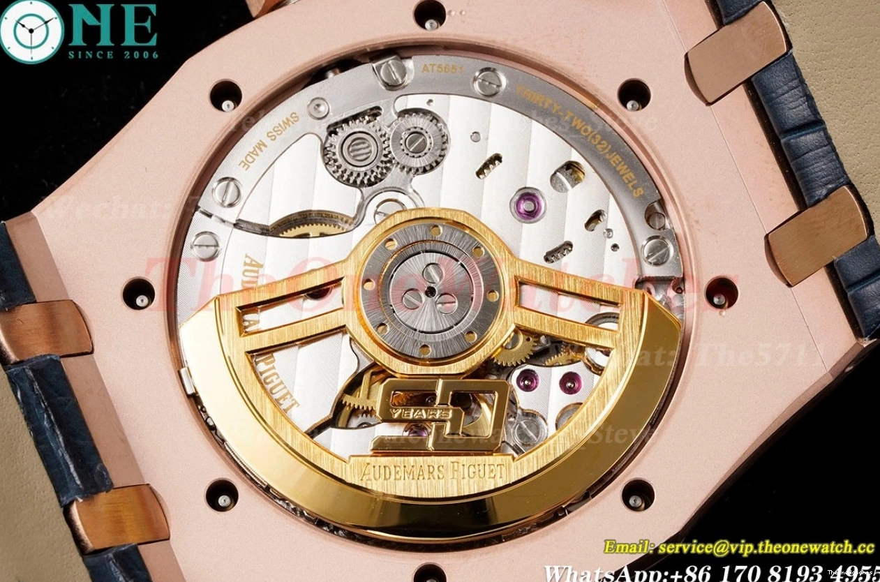 Super Clone Oak LE RG A4302 APSF Blue 15510 Royal 41mm Stk 0223